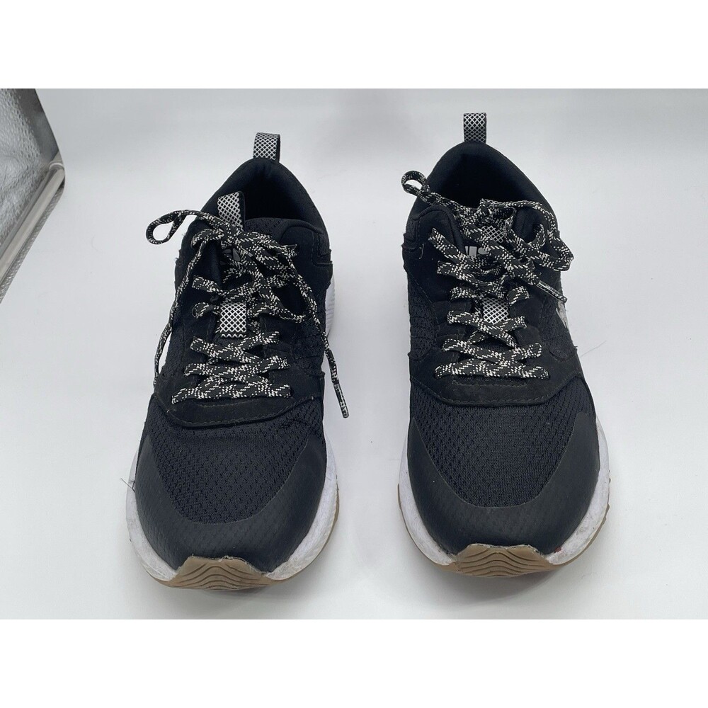 U.S. Polo Assn USPA Men’s Athletic Sneakers Black White Lace Up Shoes Size 8 - Picture 3 of 6